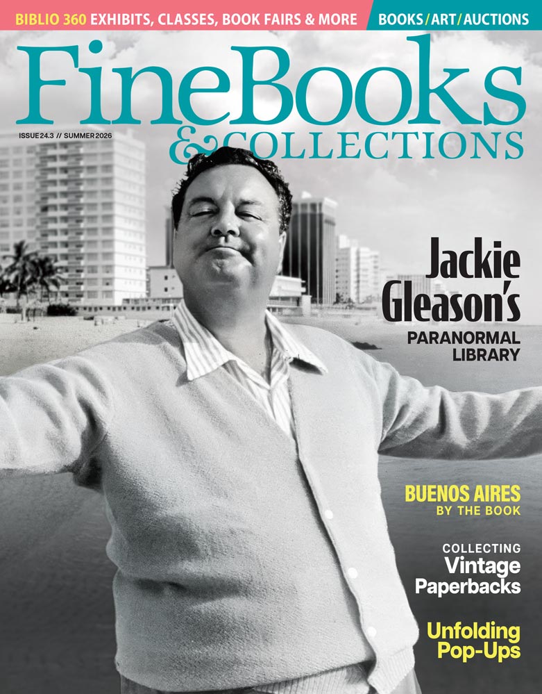 Fine Books & Collections Magazine Cover