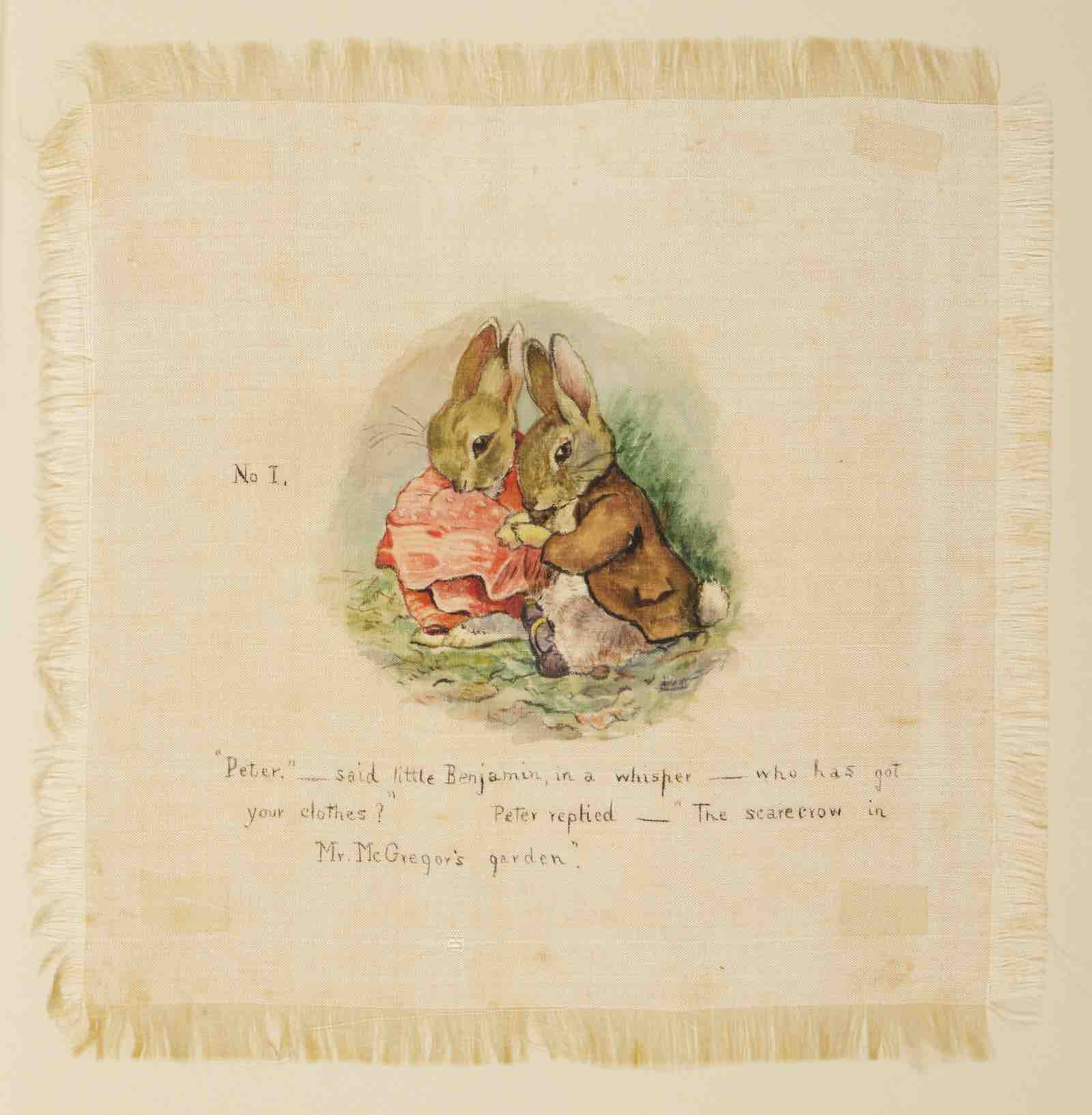 From The Tale of Benjamin Bunny