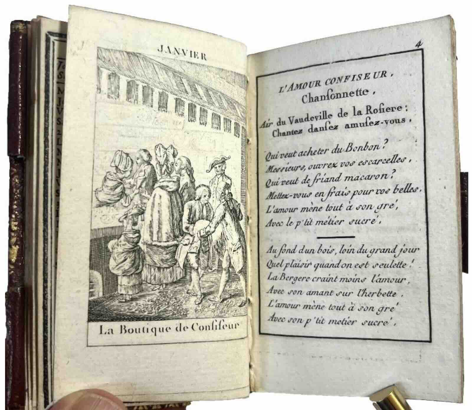 Almanach galant moral et critique en Vaudevilles orné de Gravures (Paris, Boulanger, 1789)