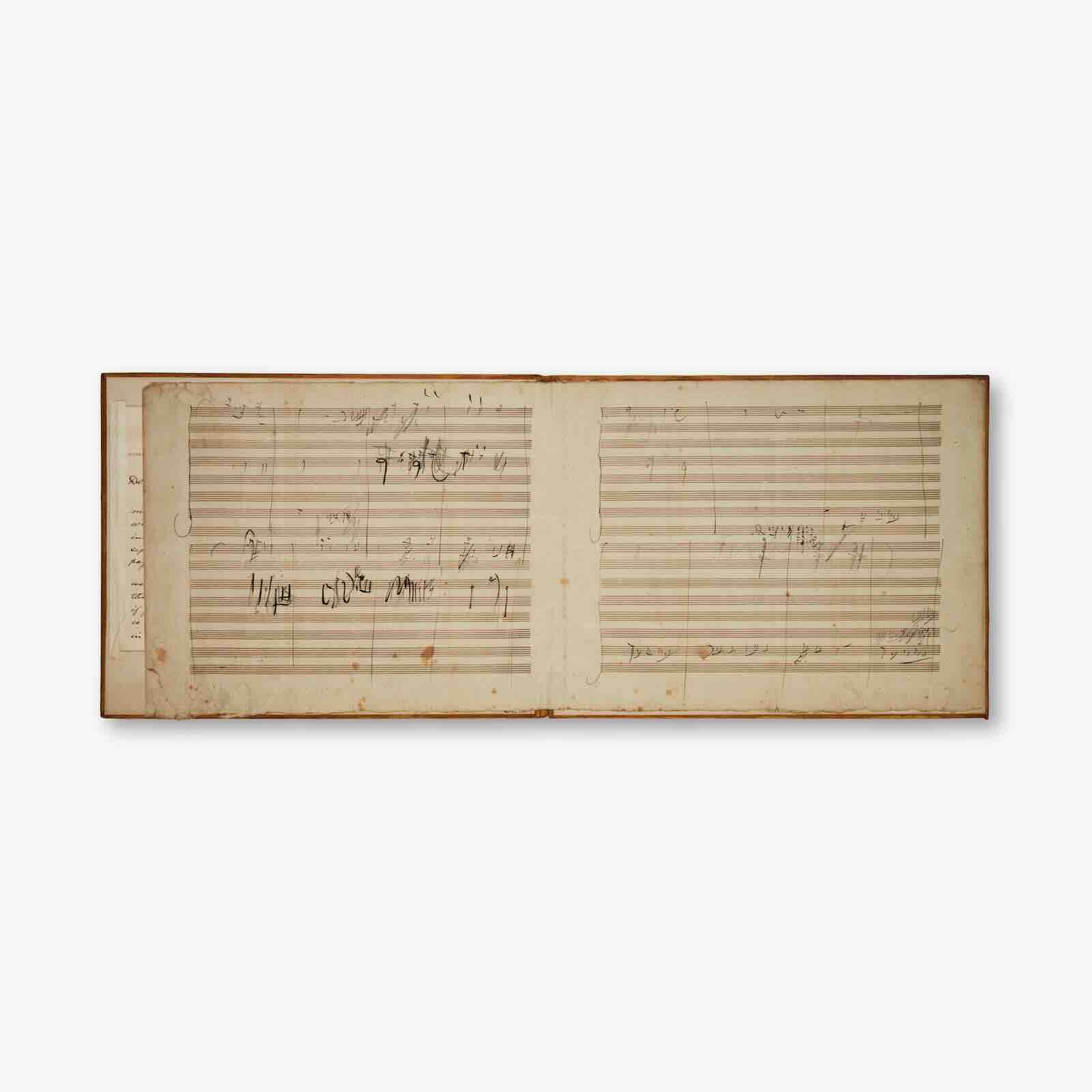 Beethoven's autograph sketches for the overture Die Weihe des Hauses