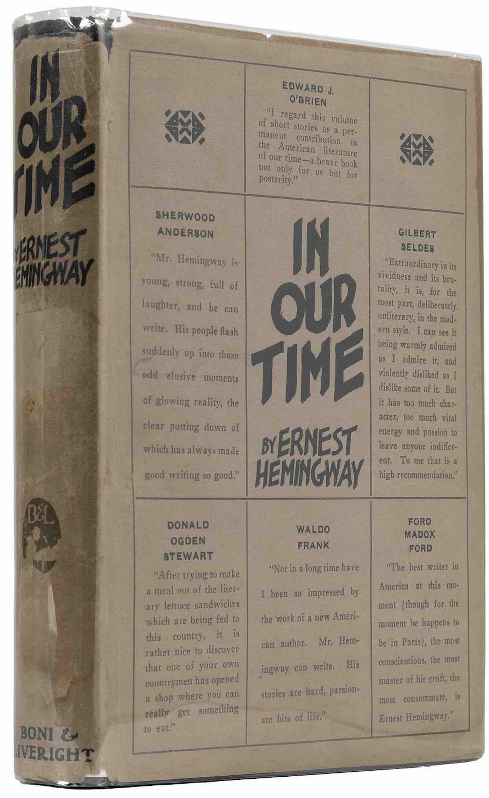 In Our Time (New York: Boni &amp; Liveright, 1925)