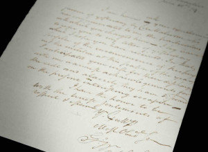 Revolutionary War letter signed by George Washington