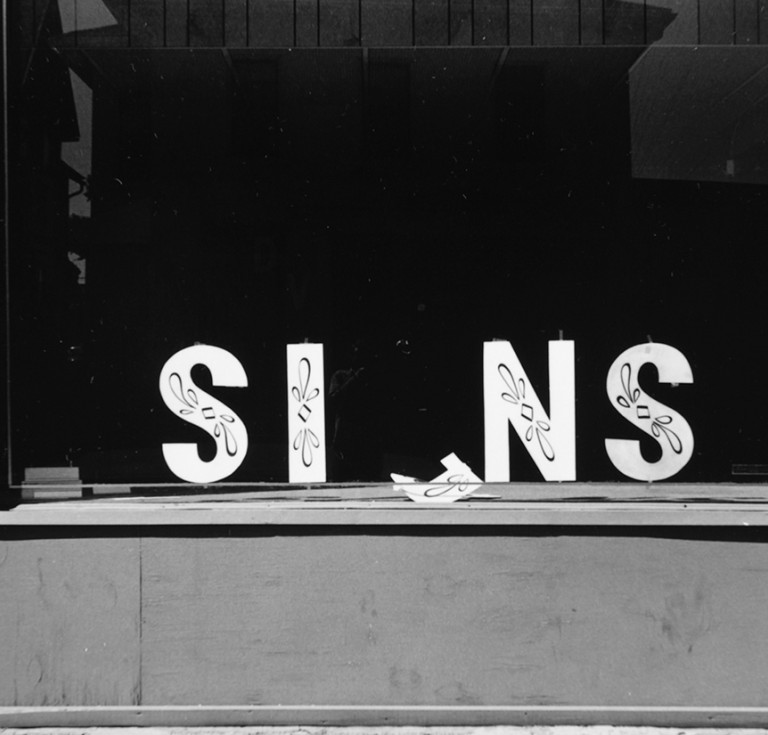Untitled b from the series Riding 1st Class on the Titanic, 1974-1998, by Nathan Lyons