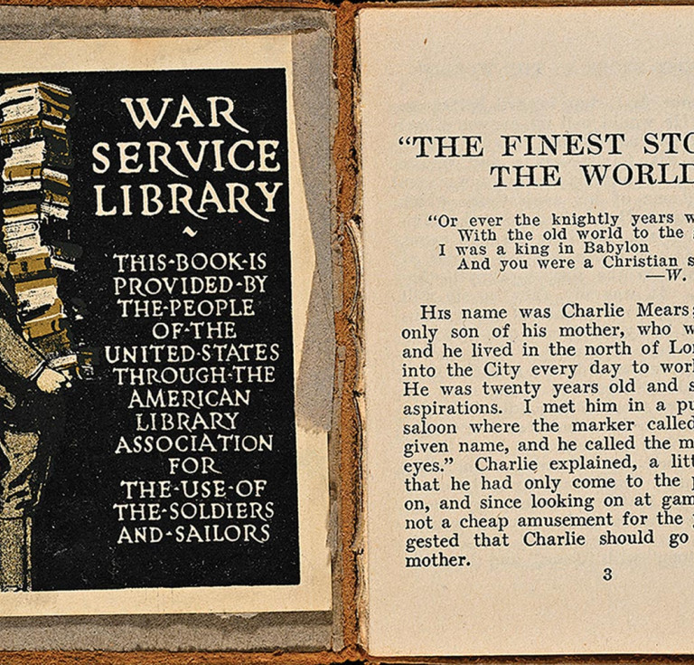 The World War I-era bookplate