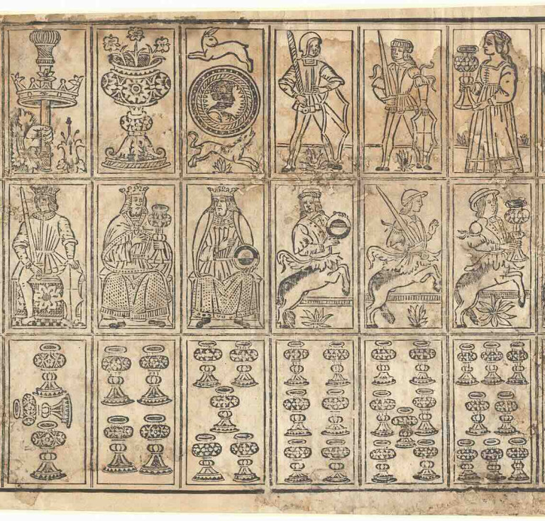 Unidentified artist, Rosenwald Tarot, Italy, Florence, ca. 1500
