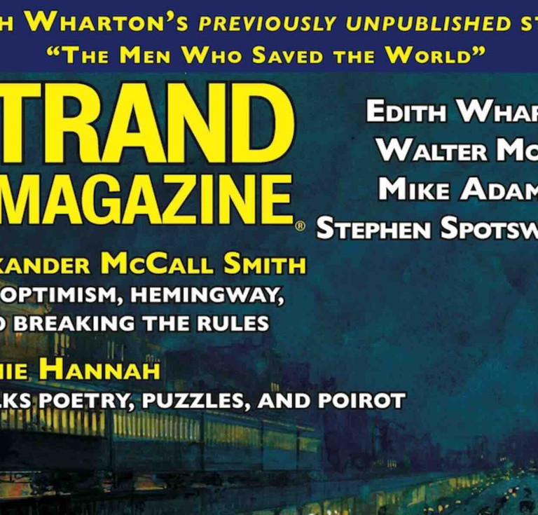 The cover of the Strand magazine containing the Edith Wharton short story