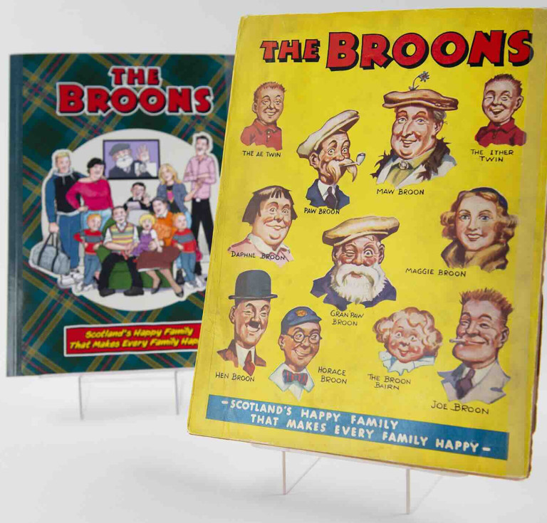 The first ever Broons annual and the 2024 annual