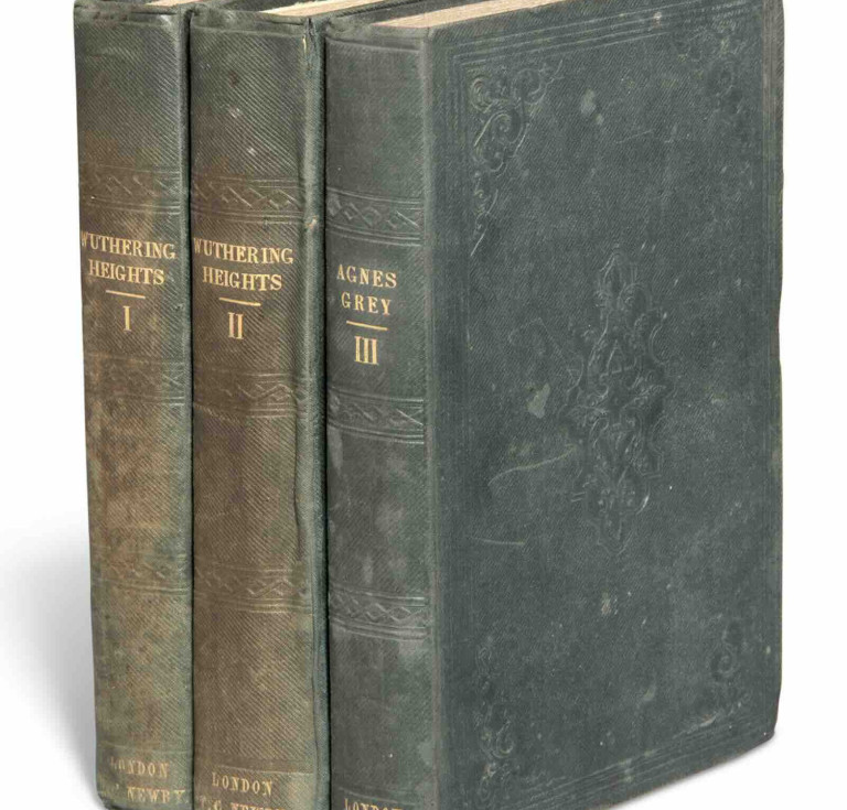 The copy of Wuthering Heights sold at Christie's